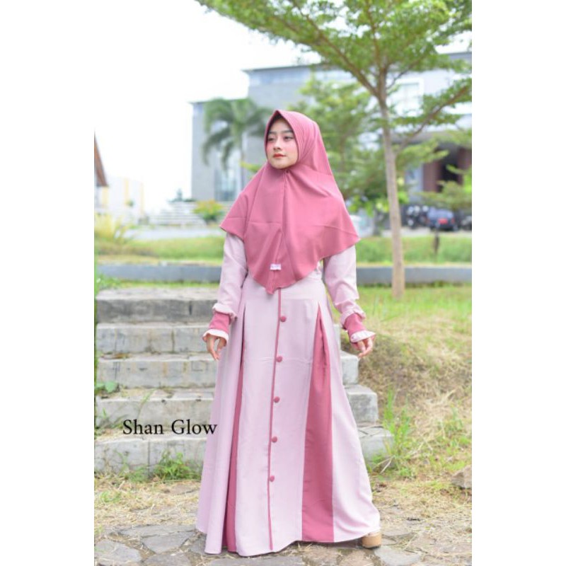 gamis set hijab sabrina by shan glow