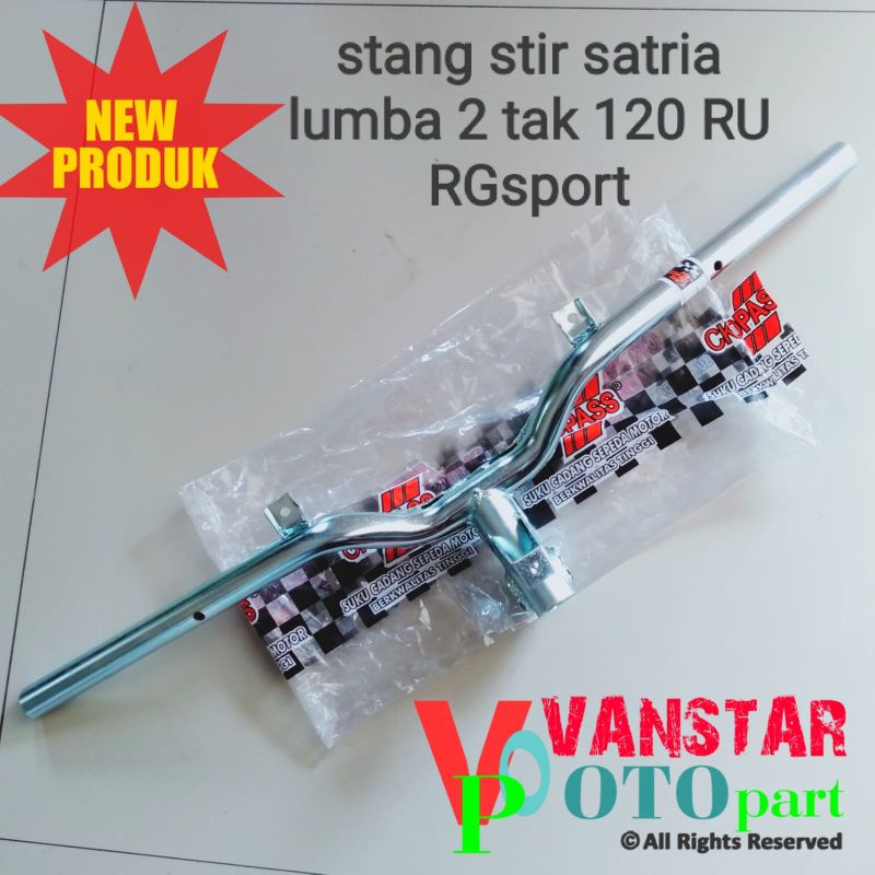 STANG STIR SATRIA 2TAK LUMBA 120RU RG SPORT