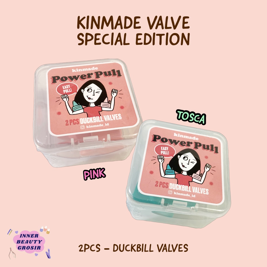 Kinmade valve pink Kinmade hijau tosca Kinmade orange Kinmade valve tosca