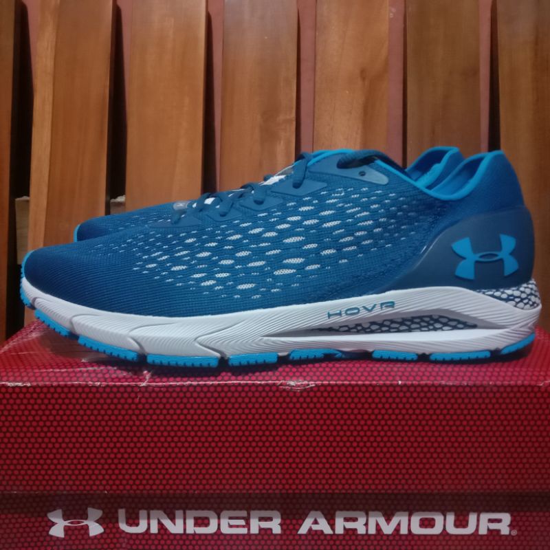 under armour hovr sonic 3 running   blue