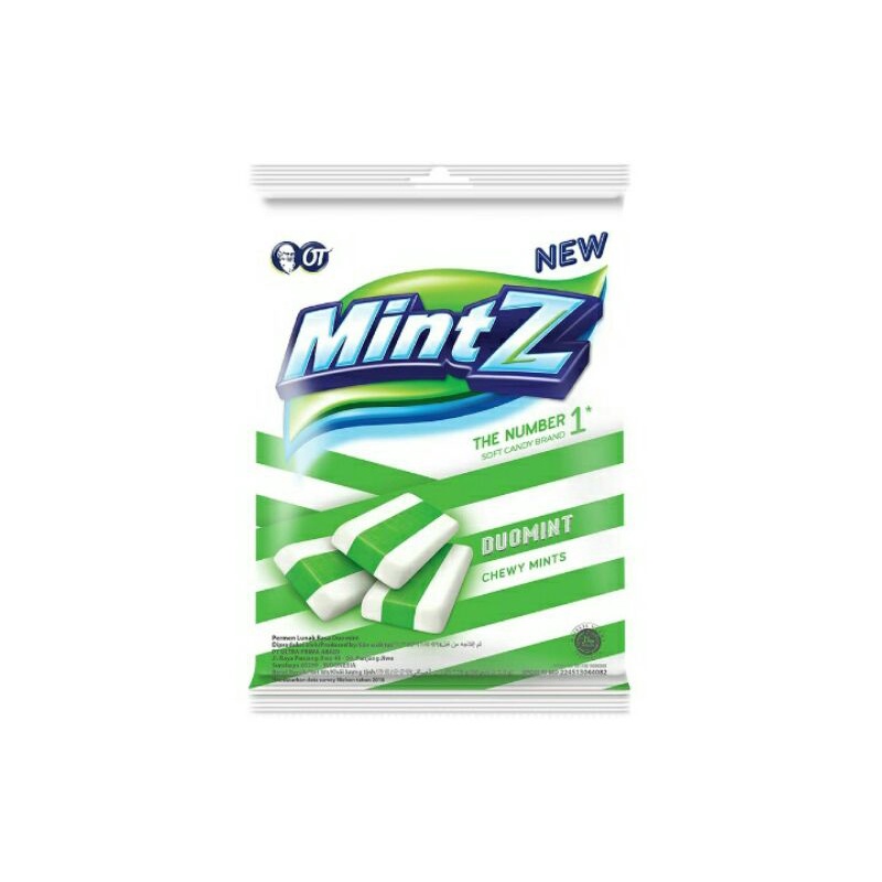 Mintz Candy Chewy Mints Double Mint115G