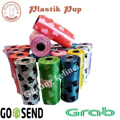 Plastik Poop PUP Kotoran Anjing / Kucing - Plastik 1 Roll isi 15pcs