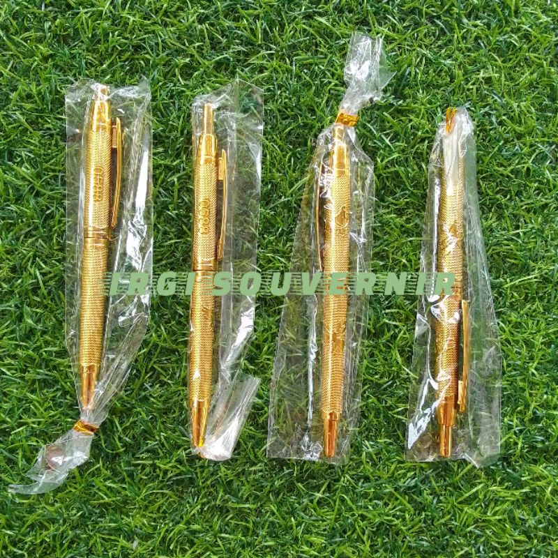 

H7Y ISI 50 SOUVENIR PULPEN EMAS KEMASAN PLASTIK