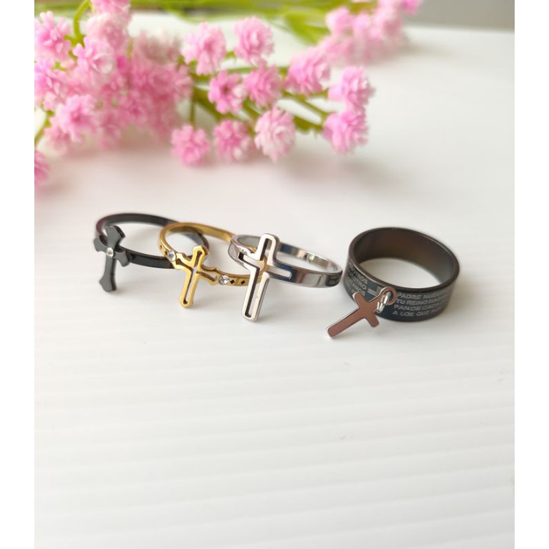 Cincin Salib Cincin Rohani Cincin titanium Import