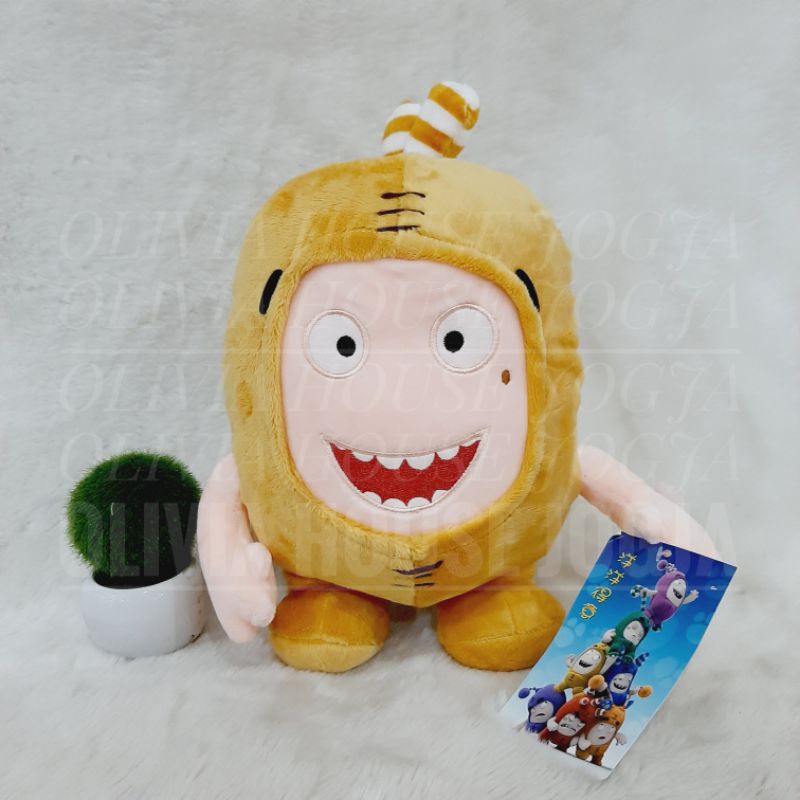 Boneka Bubbles Oddbods Kuning L Import Boneka Oddbods Kuning Soft L Import