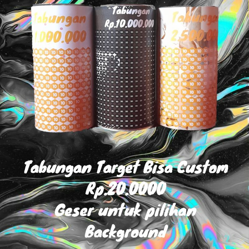 Celengan Target Tabungan Target Murah