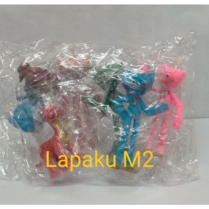 QH Figure Huggy wuggy Game Horor Poppy playtime/Mainan Topper