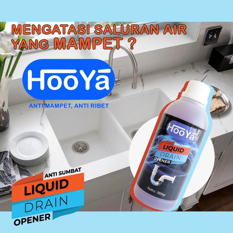 HOOYA ANTI SUMBAT (LIQUID DRAIN OPENER) 900GR