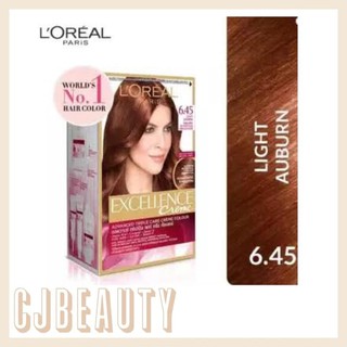 TERMURAH L Oreal  Paris Excellence Creme 6 45 Light  Auburn  