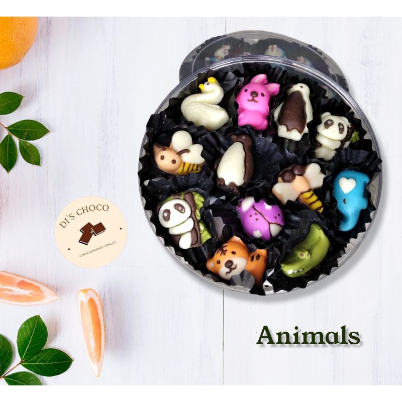 

Coklat karakter Animals