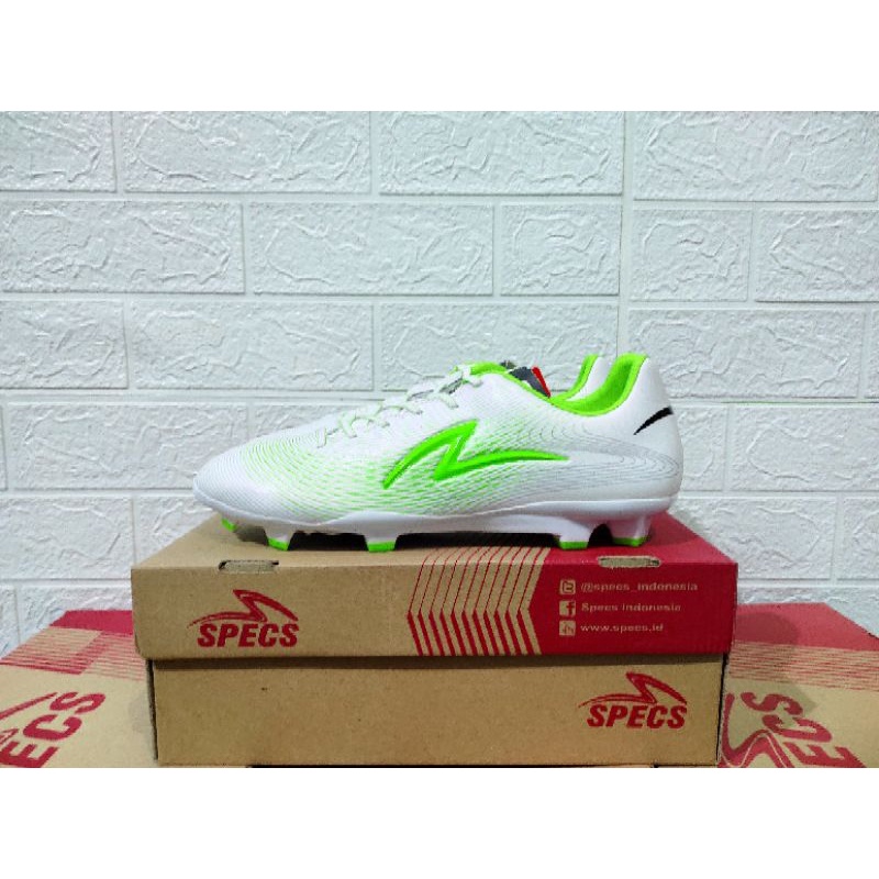 Specs accelerator Lightspeed ultra Fg-white Green Gecko limeted edition