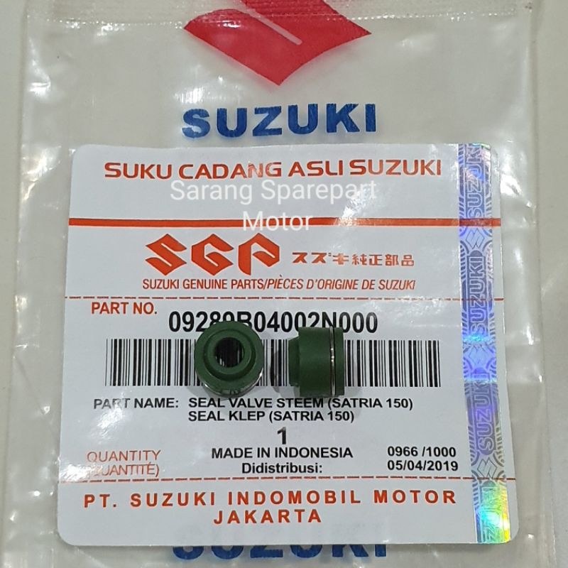 Seal Klep Satria Fu 150 isi 2 pcs