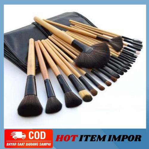 Brush Set Make Up 24Pcs Kuas Make Up Profesional K3532