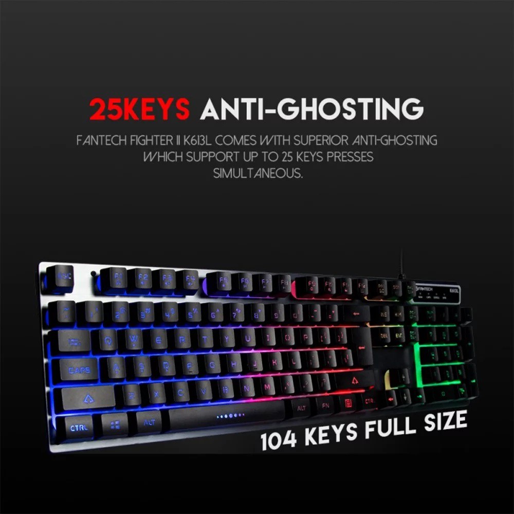 KEYBOARD GAMING FANTECH K613L Fighter