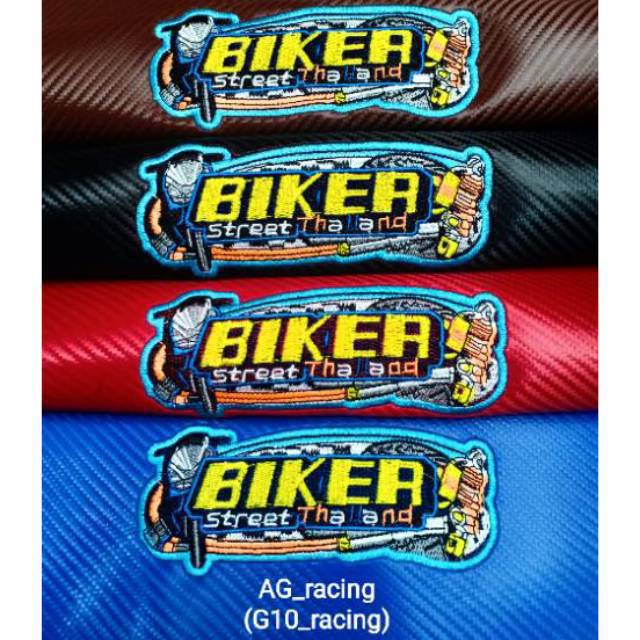 Sale sarung jok motor BIKER Thailand bahan Carbon MR