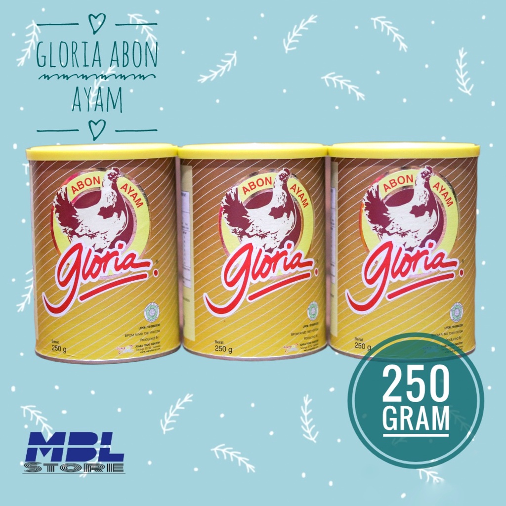 

Abon Gloria Ayam 250 g