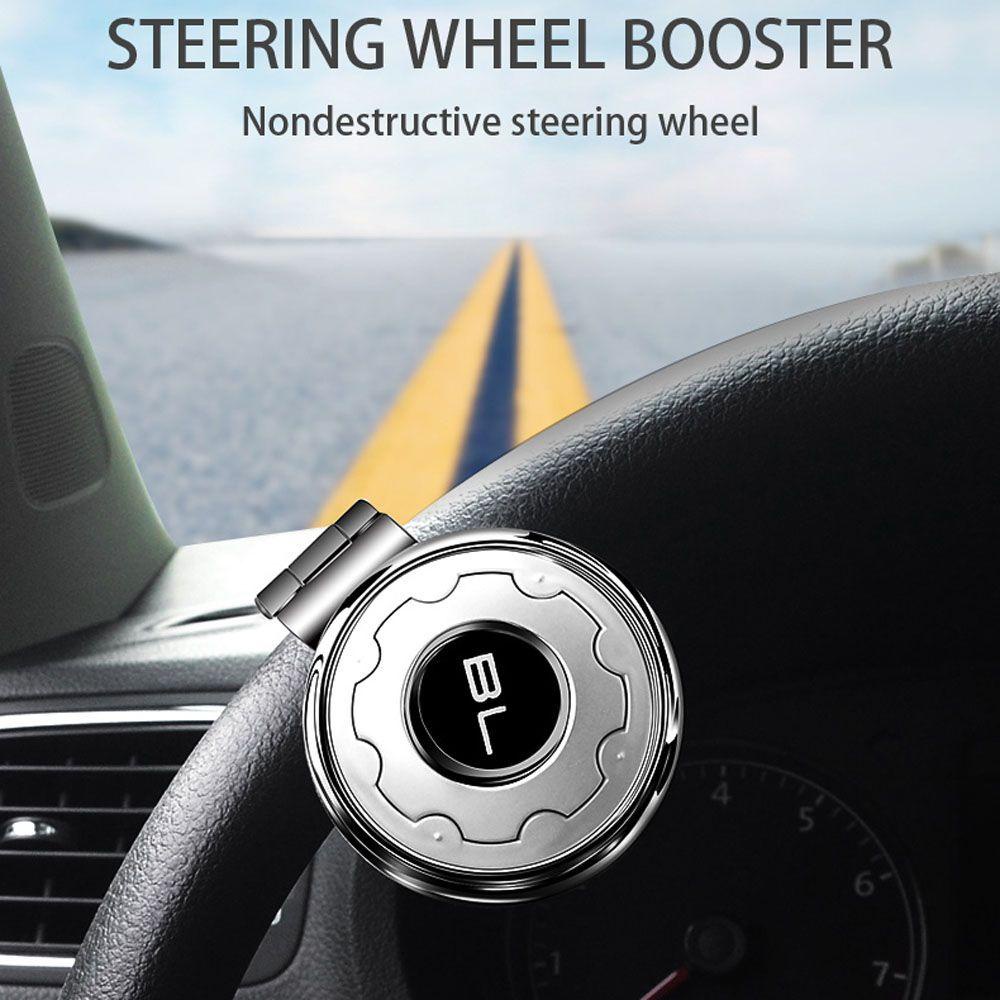 Augustina Setir Booster Universal High Quality Bearing Control Spinner Mobil-styling Knob Pegangan Mobil Pegangan Tambahan Mudah Dipasang Steering Wheel Spinner