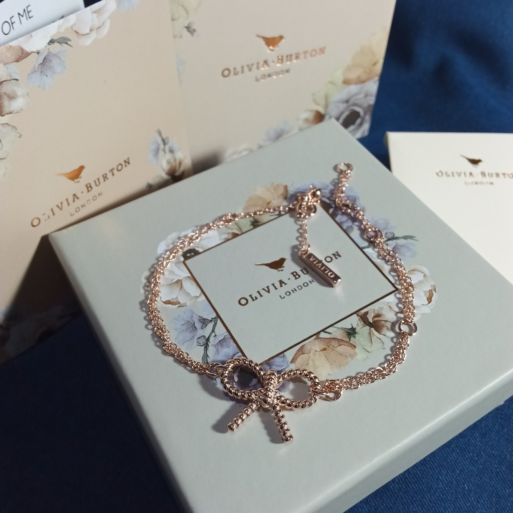 OLIVIA BURTON OB BRACELET RIBBON GELANG CUFF ORIGINAL 100%