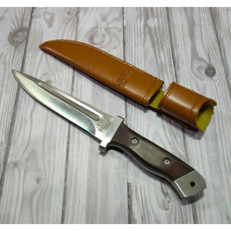 PISAU BLADE KENIVES BUCK 2008 HUNTING SURVIVAL KIT