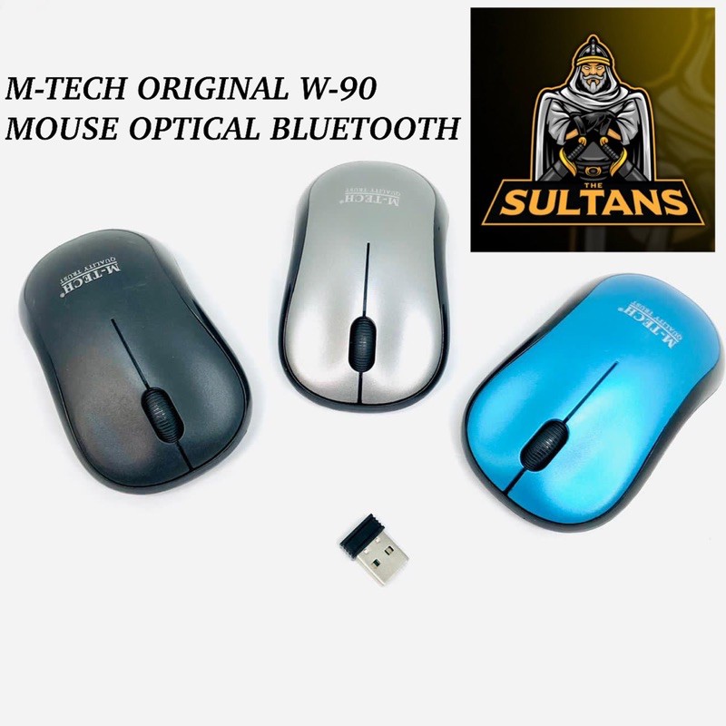 PROMO M-TECH ORIGINAL W-90 MOUSE OPTICAL BLUETOOTH SILENT MOUSE