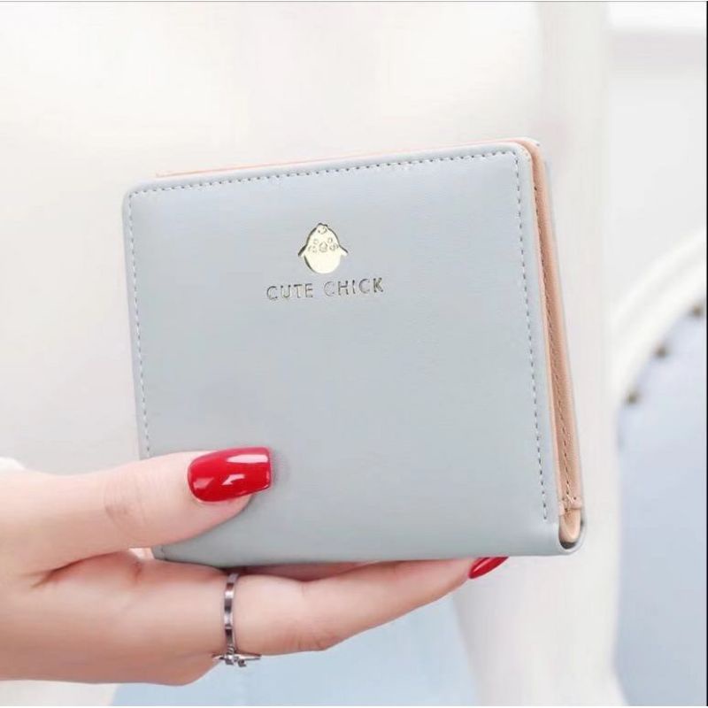 [COD] Dompet Lipat Mini Dompet Lipat Wanita Import Lucu Cute Dompet Mini dengan Slot Kartu Dompet Lipat Mini Praktis