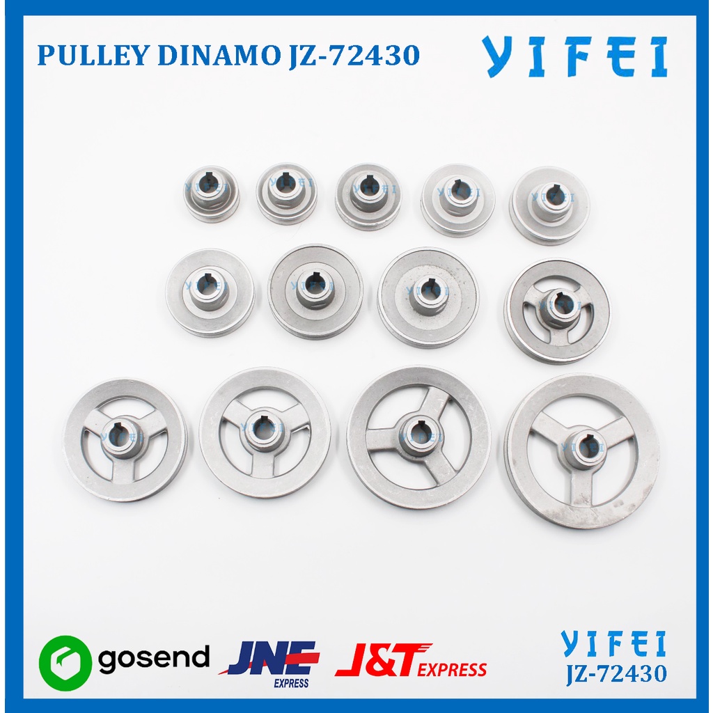 Pulley / Poli / Poly Dinamo Mesin Jahit Industri YIFEI-72430 - 45