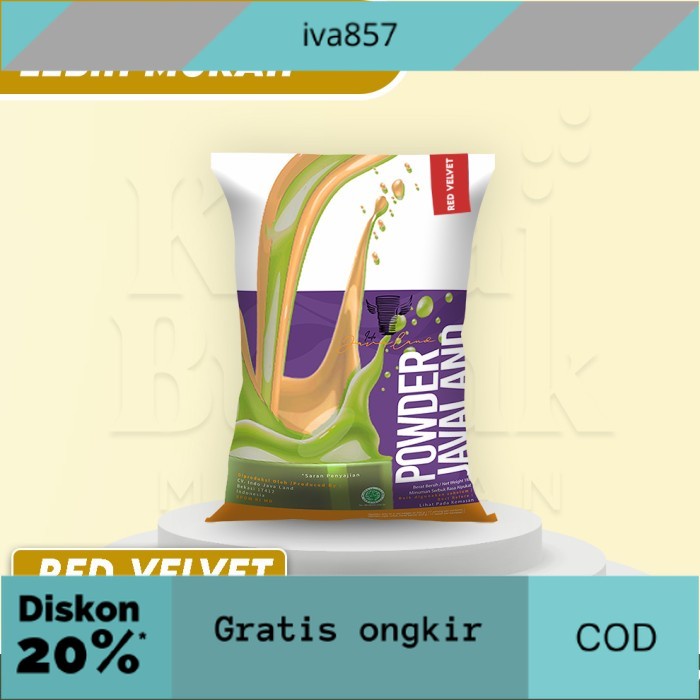 

PROMO Bubuk Minuman Reguler Rasa Red Velvet GRATIS ONGKIR