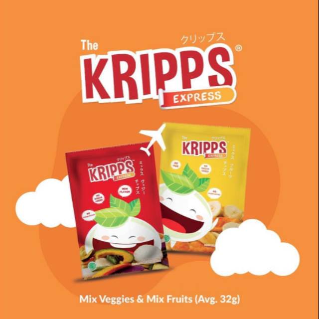The Kripps Express, Sayur dan Buah Kering, Kripik Vegan, MPASI