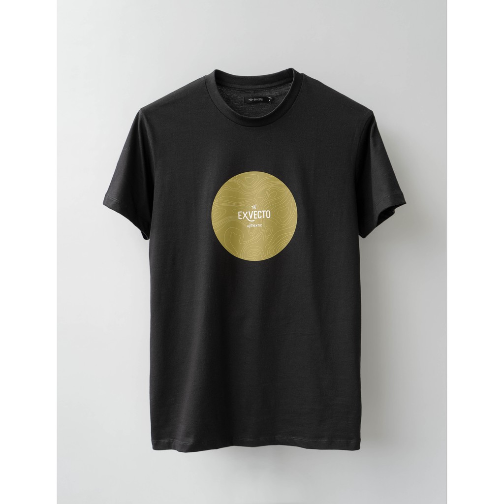 Kaos Pria Exvecto Elfwood Hitam