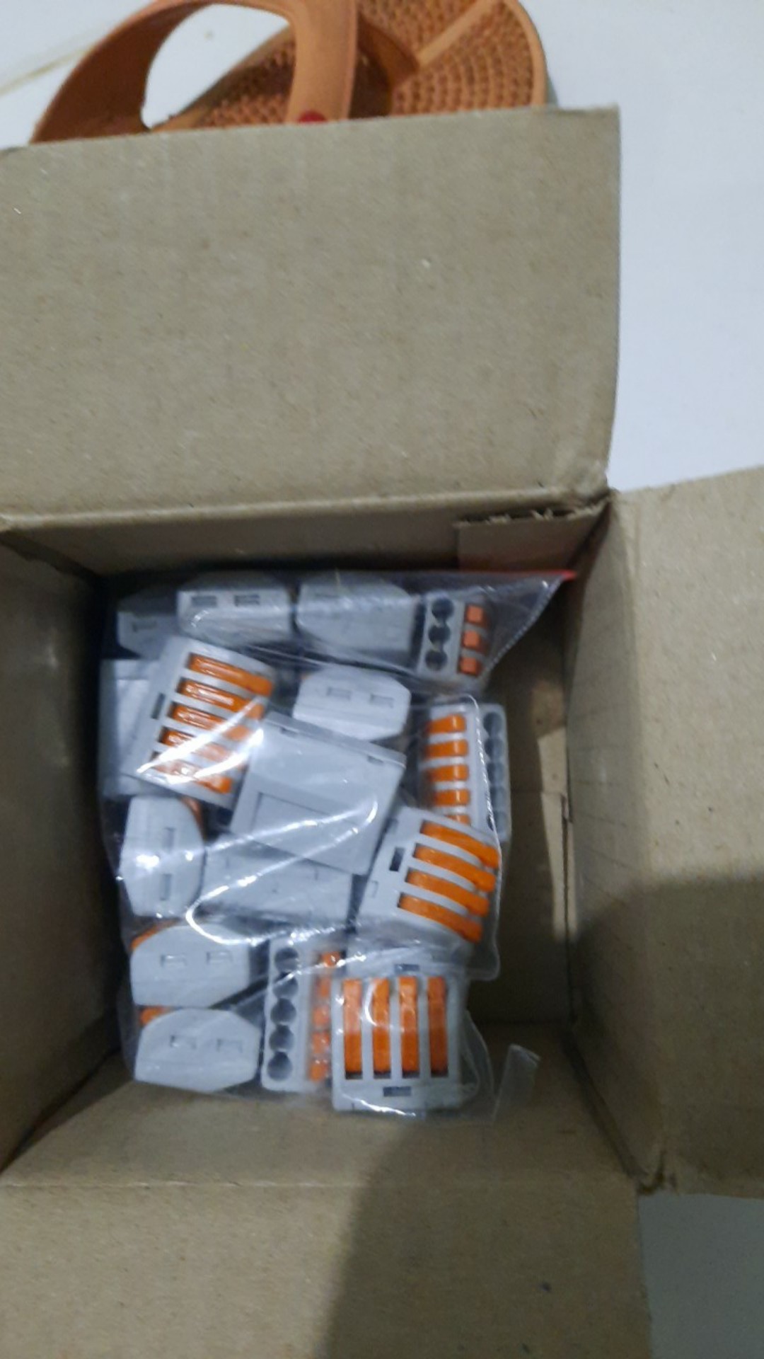 Wago Model Pct-212 Connector 2 Wire Compact Terminal Block Lever Cage Clamp 2p