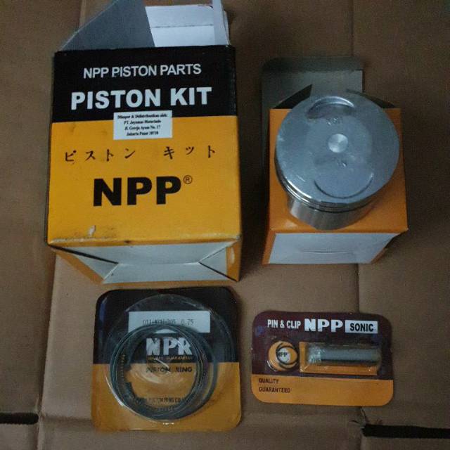 Piston kit sonic lama cs1 oversize 75