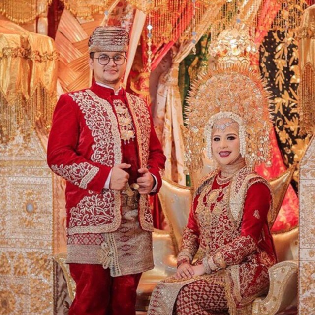 30 Ide Baju  Pernikahan Adat Minang  JM Jewelry and 