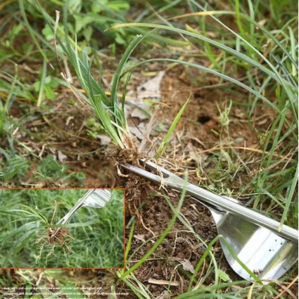 Alat Pencabut Rumput Liar Manual Bahan Stainless Steel UTK Kebun Taman-2