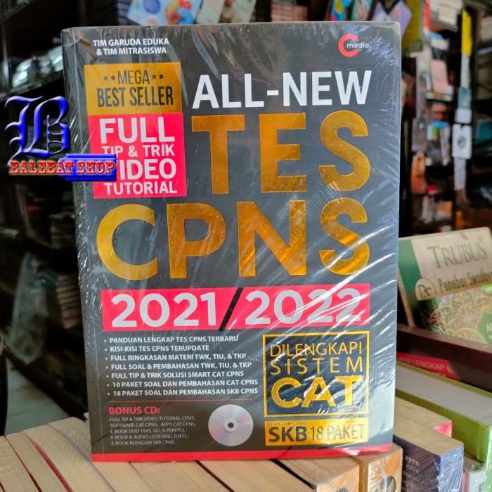 Buku ALL NEW TES CPNS 2021/2022 ORIGINAL