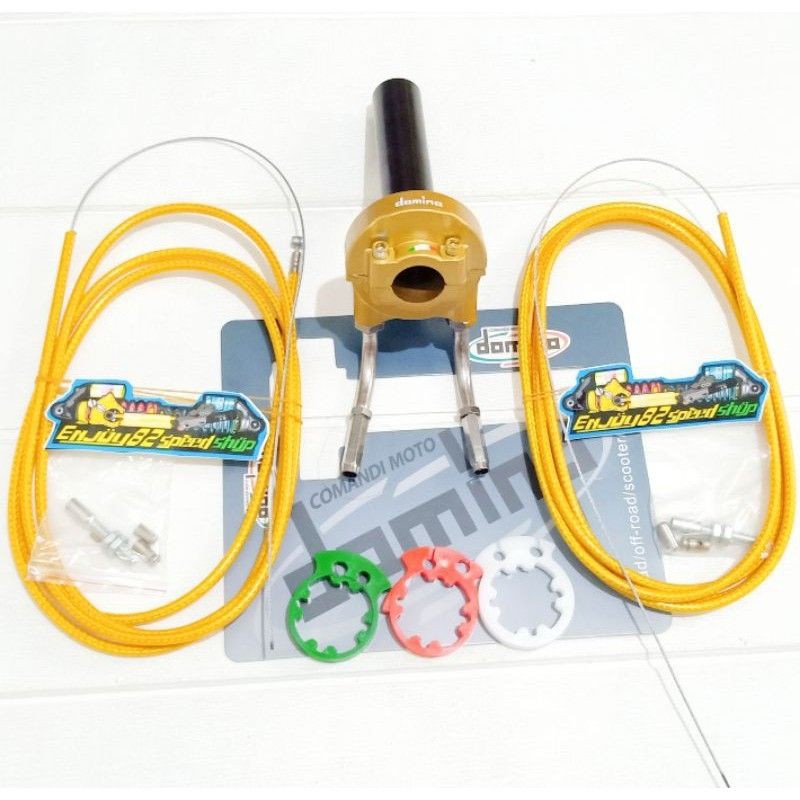 GAS SPONTAN DOMINO 2 KABEL+L GAS+KABEL GAS 190CM universal all motor