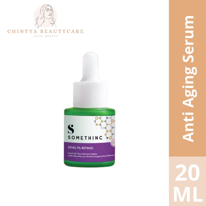 SOMETHINC Level 1% Retinol/Retinol somethinc/chintyasomethinc/serum glowing