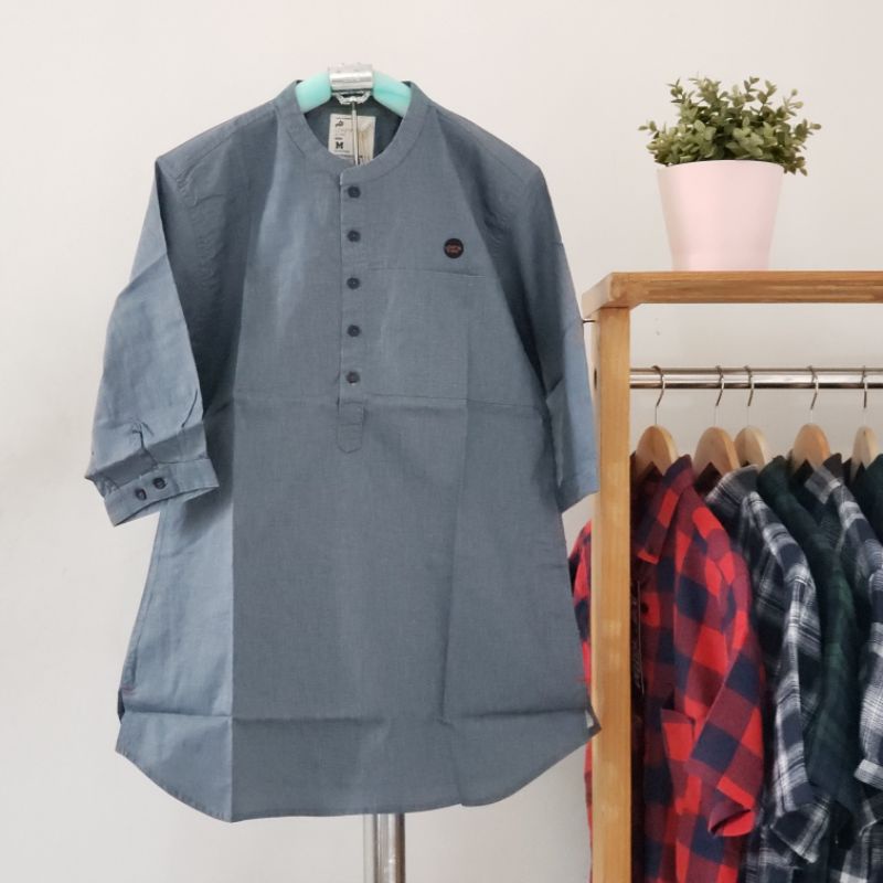 LEAFY ORIGINAL SN 161 KEMEJA KURTA LENGAN 7/8