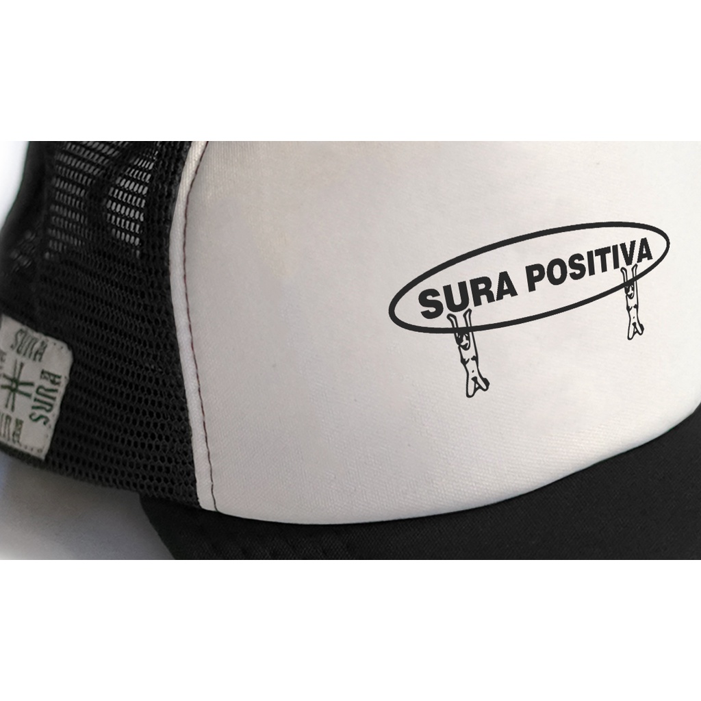 Sura Positiva - Trucker Hat (Vanya) Black White