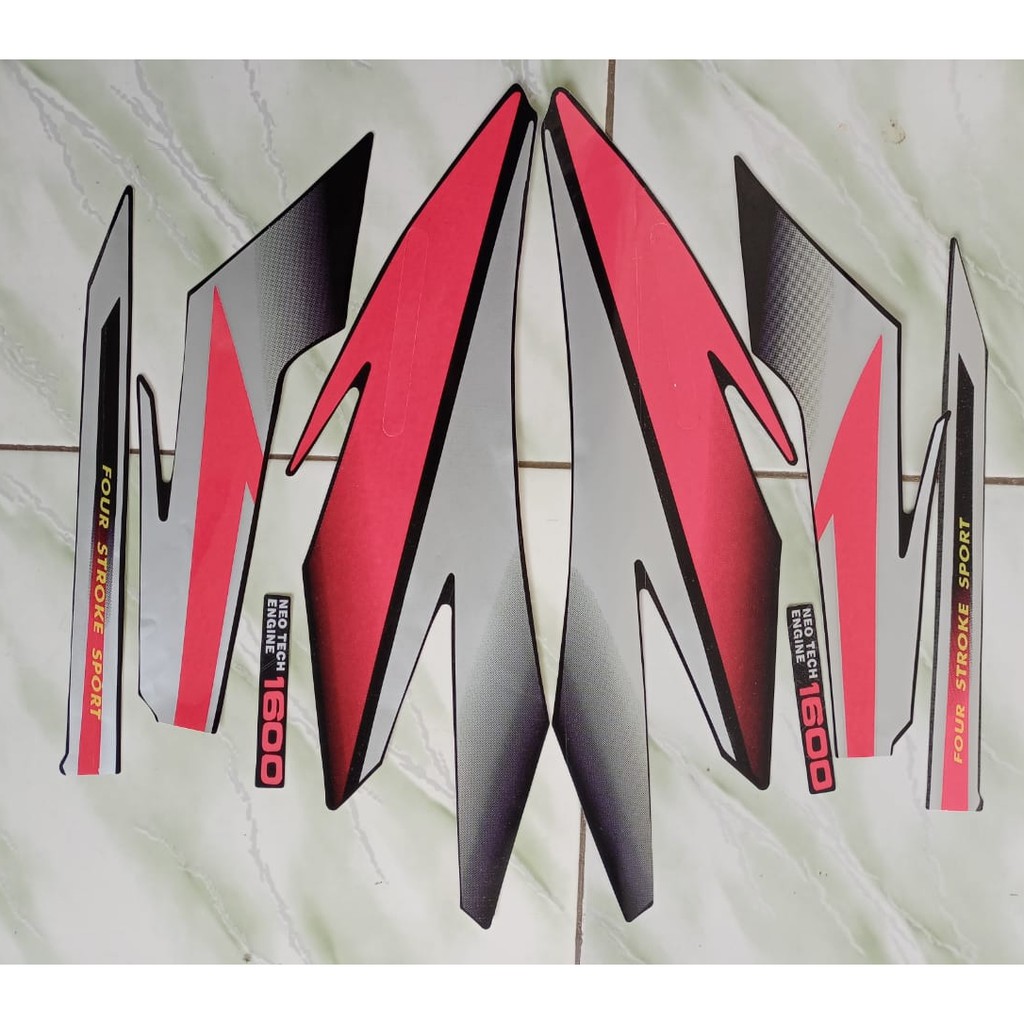 stiker striping honda gl pro 95