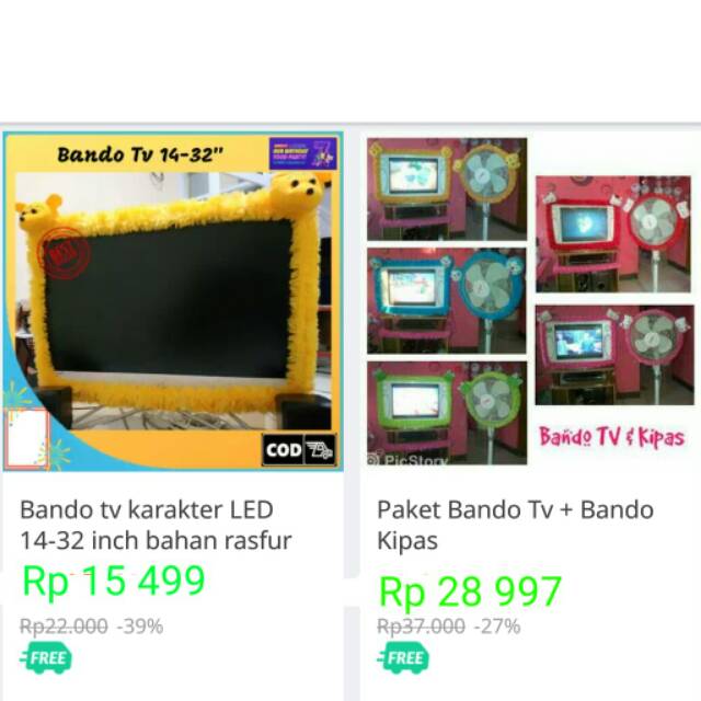 bando tv LED