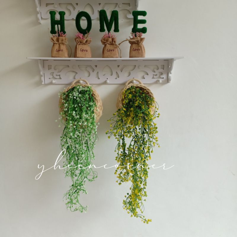 Artificial Hanging Plants Set II