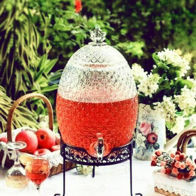 Vicenza Pineapple Dispenser Nanas 7 & 10 Liter Garansi Pecah