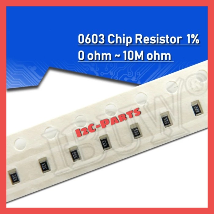 0603 3K Ohm Resistor SMD SMT 1608 1% 5% 3000 ohm 3Kohm