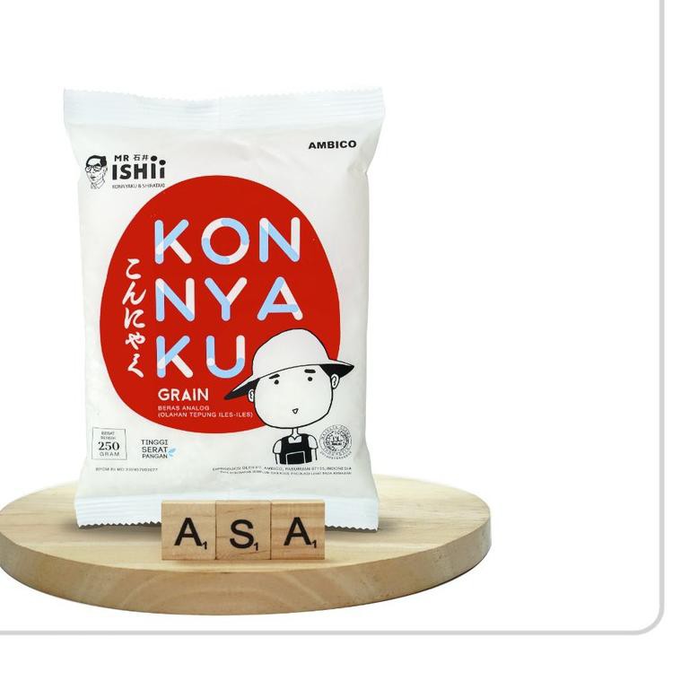 

✦ Shirataki Konnyaku Rice - Beras Shirataki 250gr ➧