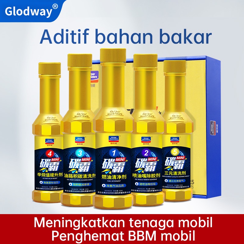 GLODWAY Meningkatkan Kecepatan Carbon Cleaner Pembersih Kerak Ruang Bakar Mesin/Pembersih Bahan Bakar/Campuran Bahan Bakar/Penghemat /Bahan Bakar/ Injector Cleaner/Pembersih Mesin Mobil dan Motor/Cairan Pembersih Kerak Mesin Motor dan Mobil