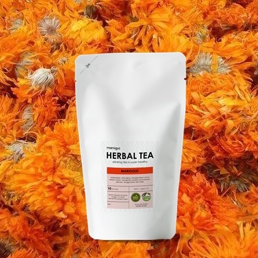 

TEH CELUP BUNGA MARIGOLD / Teh Bunga Marigold / Marigold Flower Tea / Teh Herbal Alami Premium