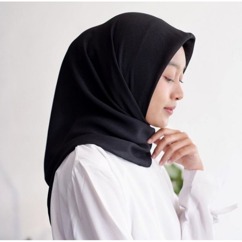 hijab segi empat CDS efabric no label