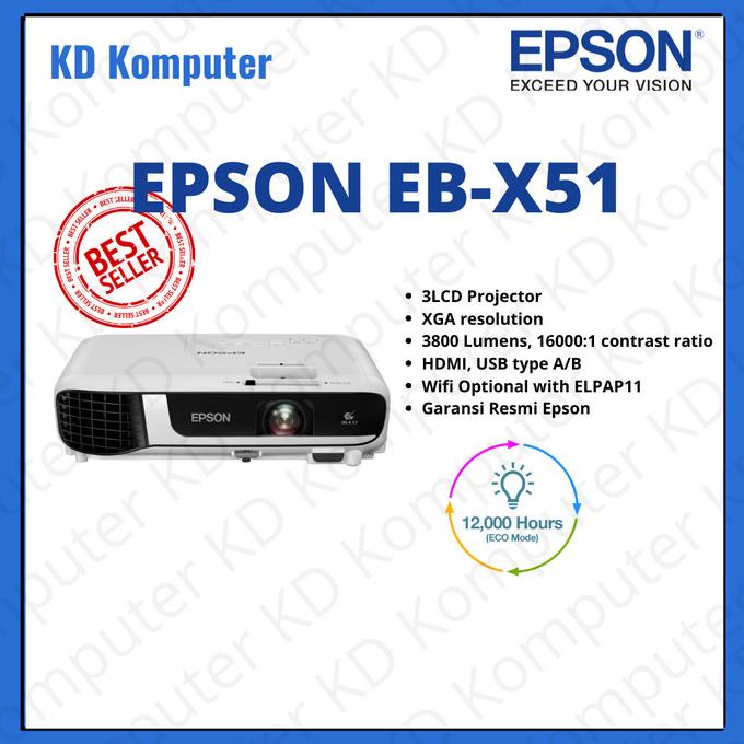 +++++] Proyektor EPSON EB-X51