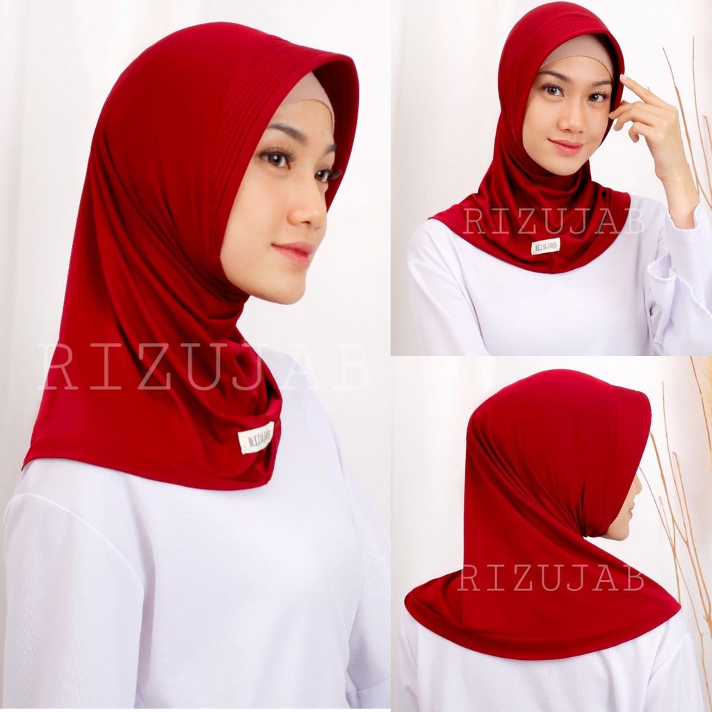 ZAZENA - HIJAB SPORT OLAHRAGA JERSEY IMPORT PREMIUM