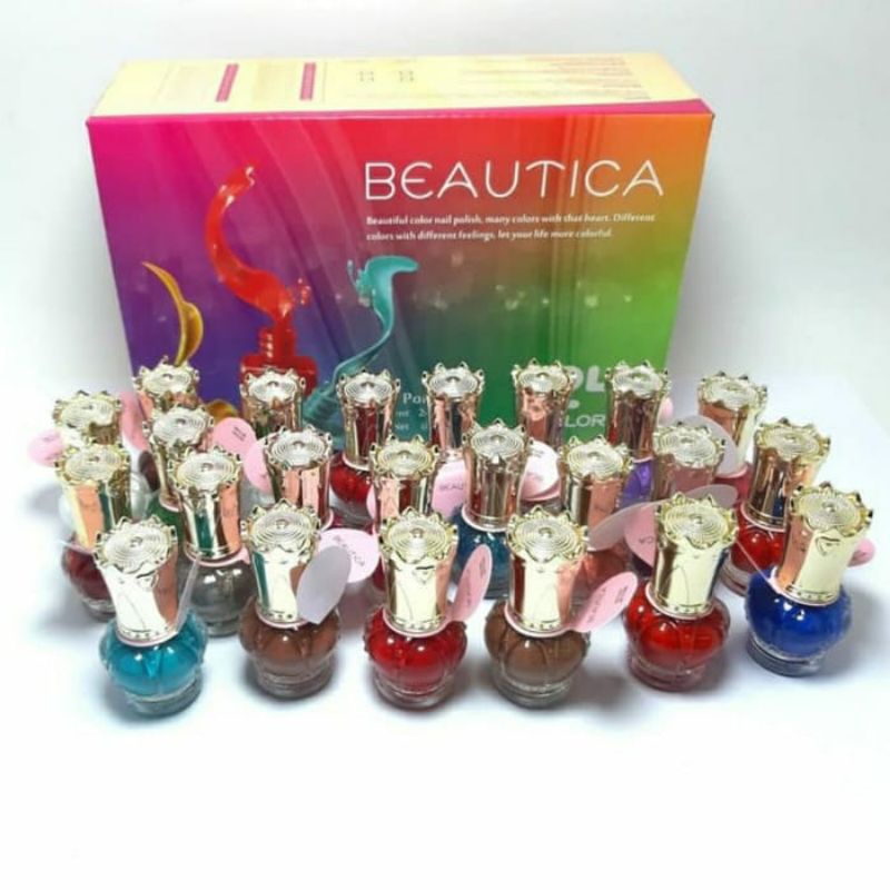 Beautica Nail Polish/Kutek tutup Mahkota